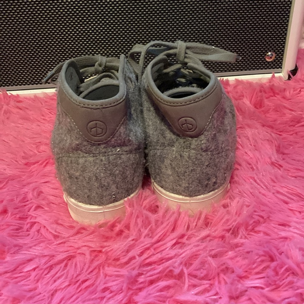 Rag & Bone Standard Issue Wool Felt Gray High Top… - image 4